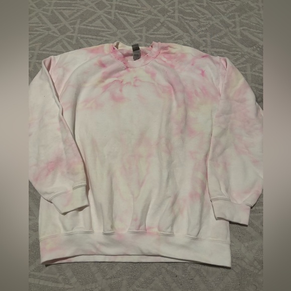 Tie Dye Adult Large Crewneck Sweatshirt - Picture 1 of 4